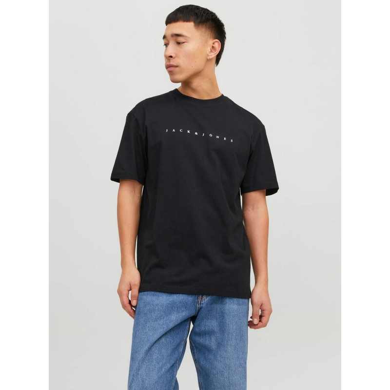 T-shirt star logo noir homme - Jack & Jones