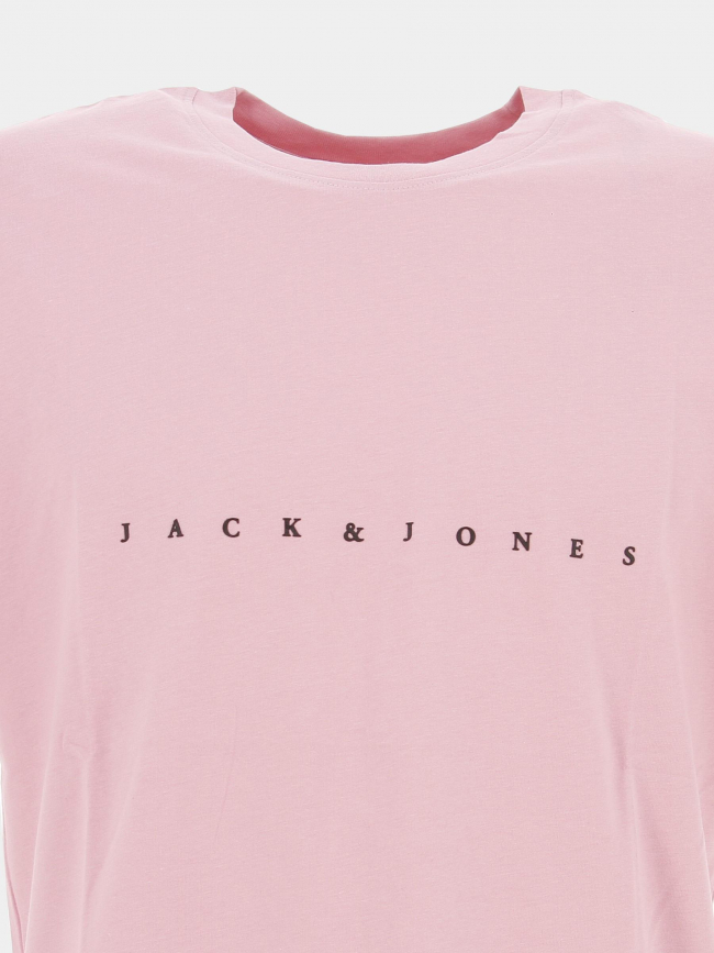 T-shirt star logo rose homme - Jack & Jones