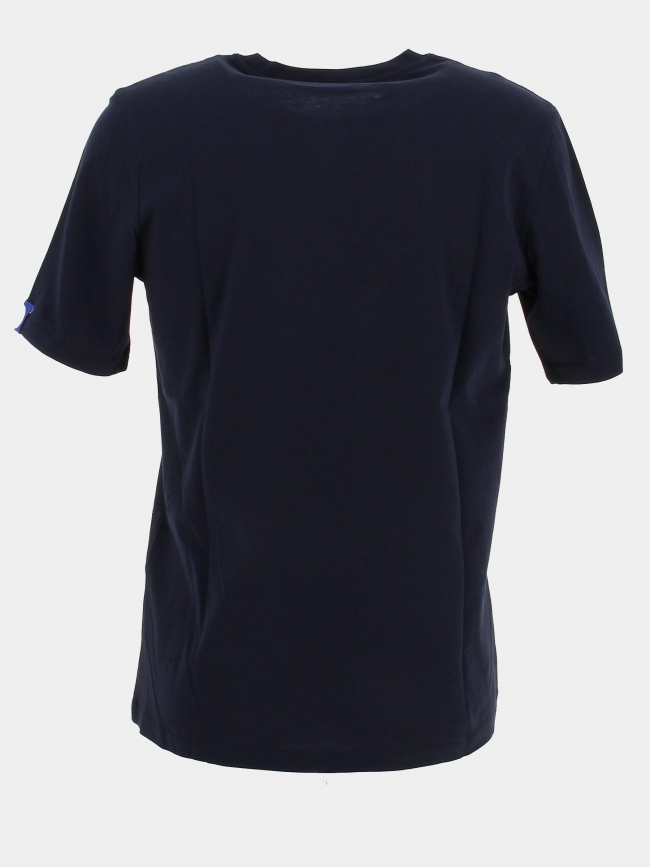 T-shirt folie douce 23 bleu marine orange homme - Jack & Jones