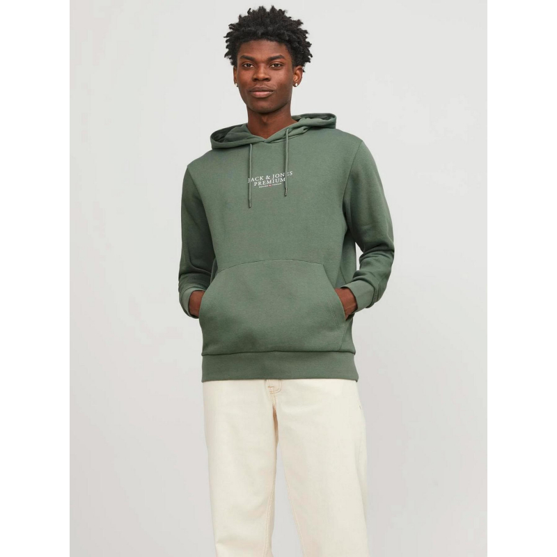 Sweat à capuche bluarchie kaki homme - Jack & Jones