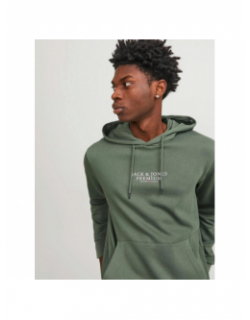 Sweat à capuche bluarchie kaki homme - Jack & Jones