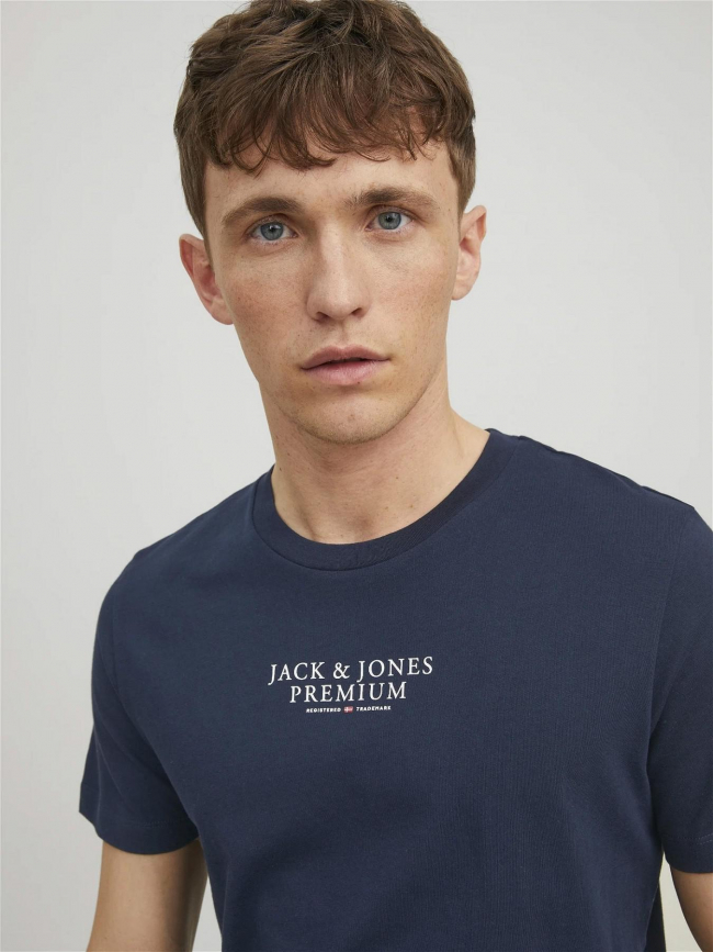 T-shirt archie bleu marine homme - Jack & Jones