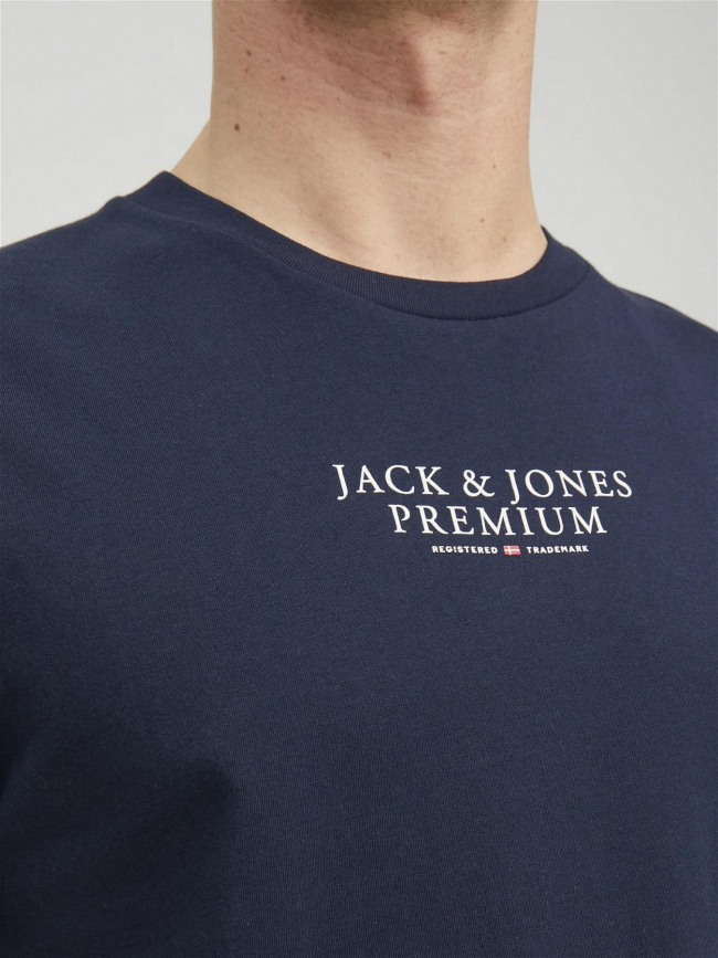 T-shirt archie bleu marine homme - Jack & Jones