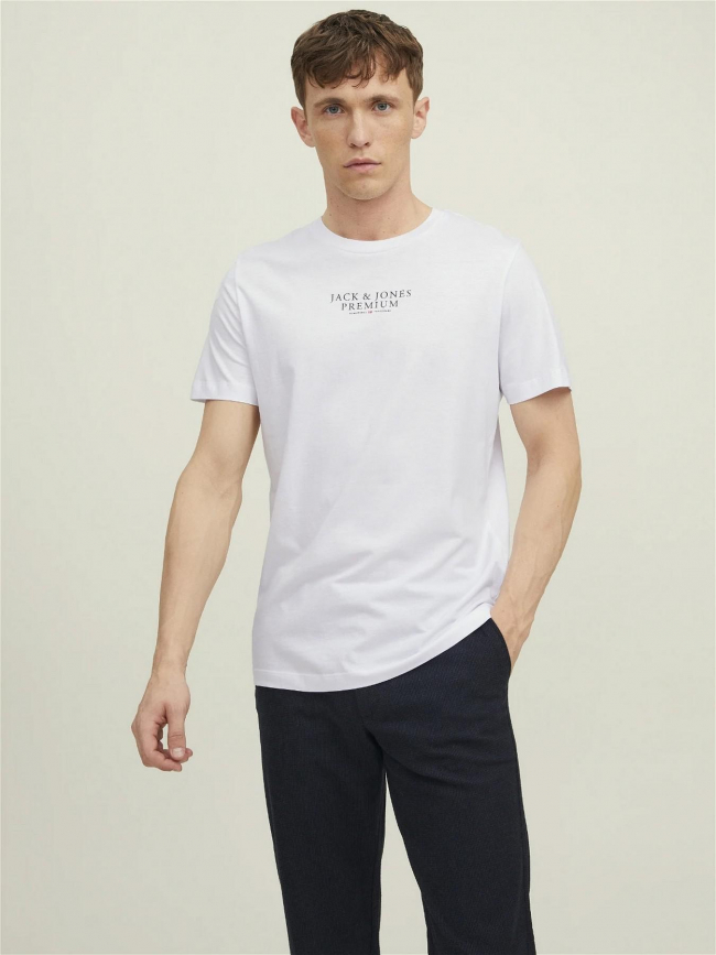 T-shirt archie blanc homme - Jack & Jones