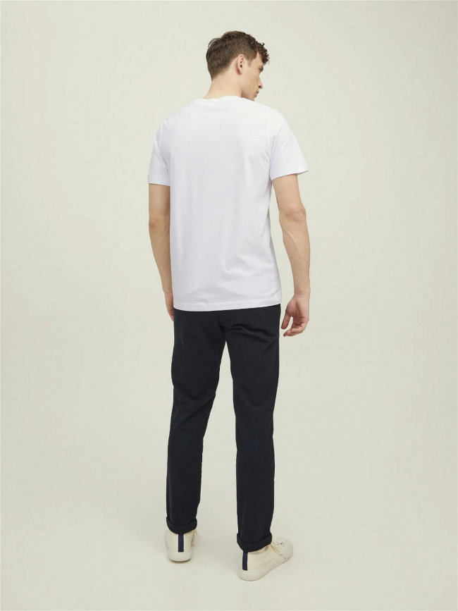 T-shirt archie blanc homme - Jack & Jones