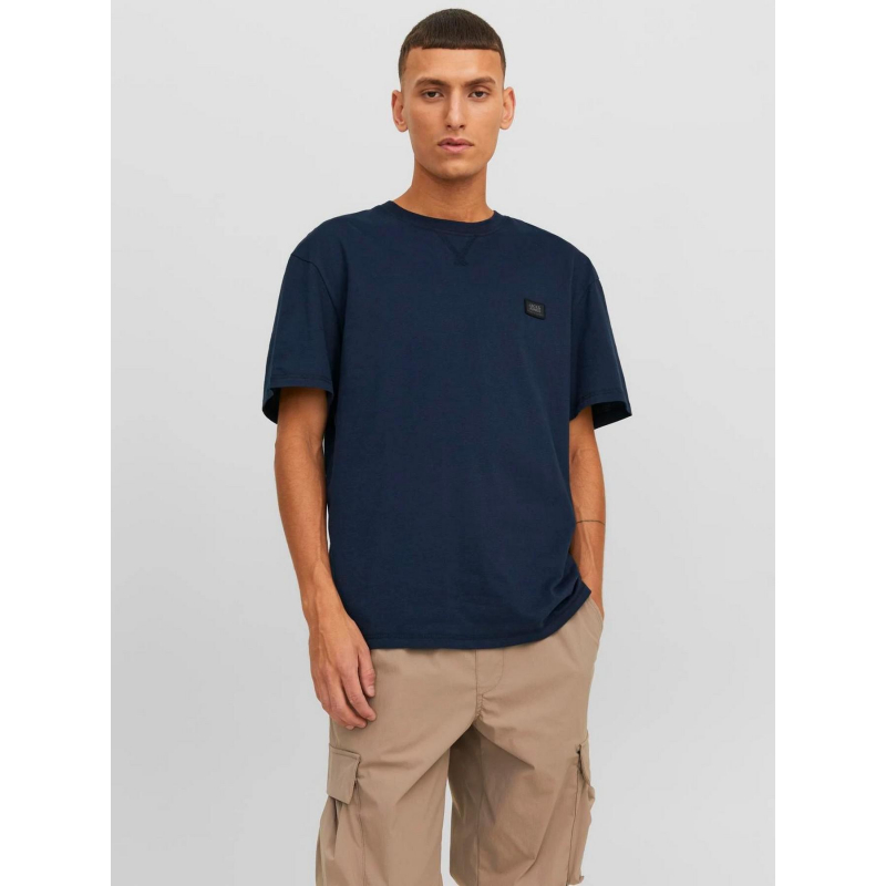 T-shirt classic twill bleu marine homme - Jack & Jones