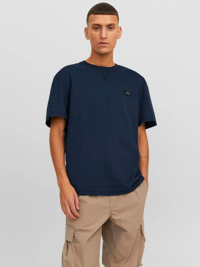 T-shirt classic twill bleu marine homme - Jack & Jones