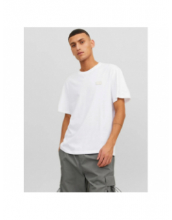 T-shirt classic twill blanc homme - Jack & Jones