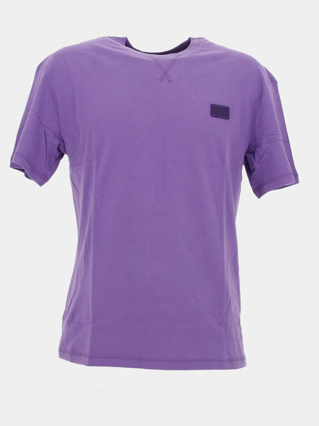 T-shirt classic twill violet homme - Jack & Jones