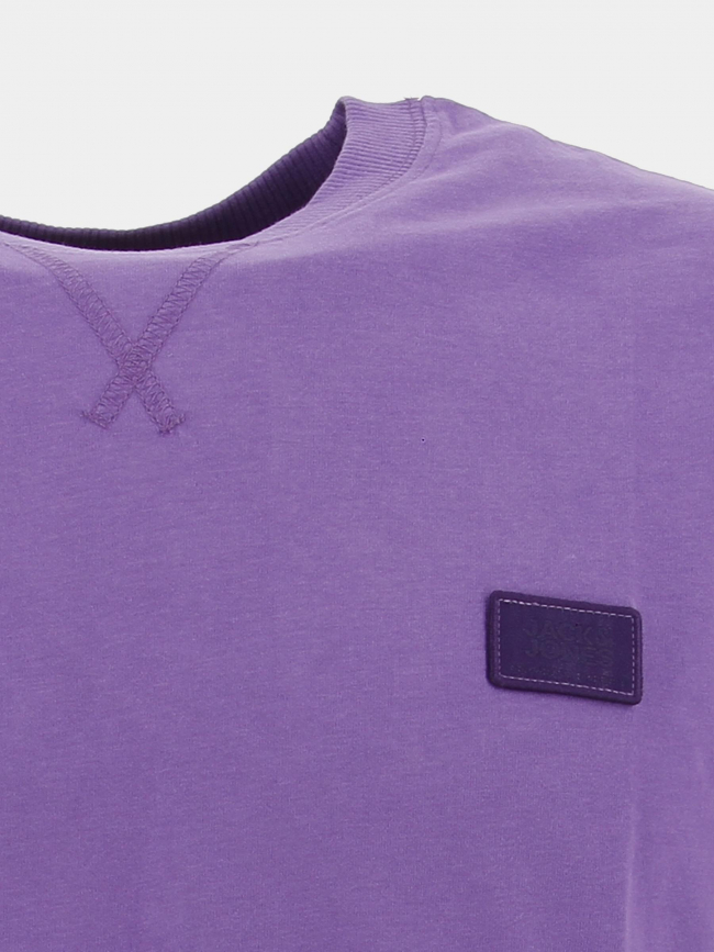 T-shirt classic twill violet homme - Jack & Jones