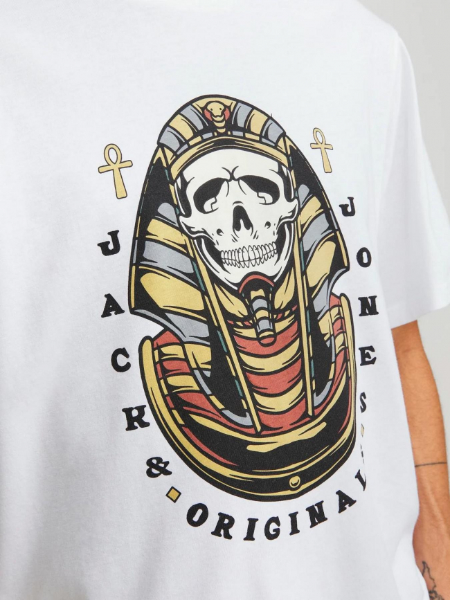 T-shirt heavens blanc homme - Jack & Jones