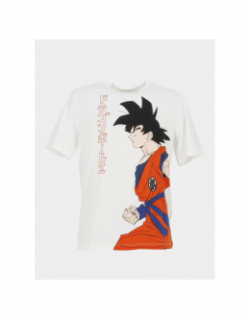 T-shirt dragon ball z blanc homme - Jack & Jones