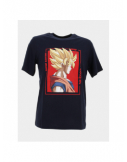 T-shirt dragon ball z bleu marine homme - Jack & Jones