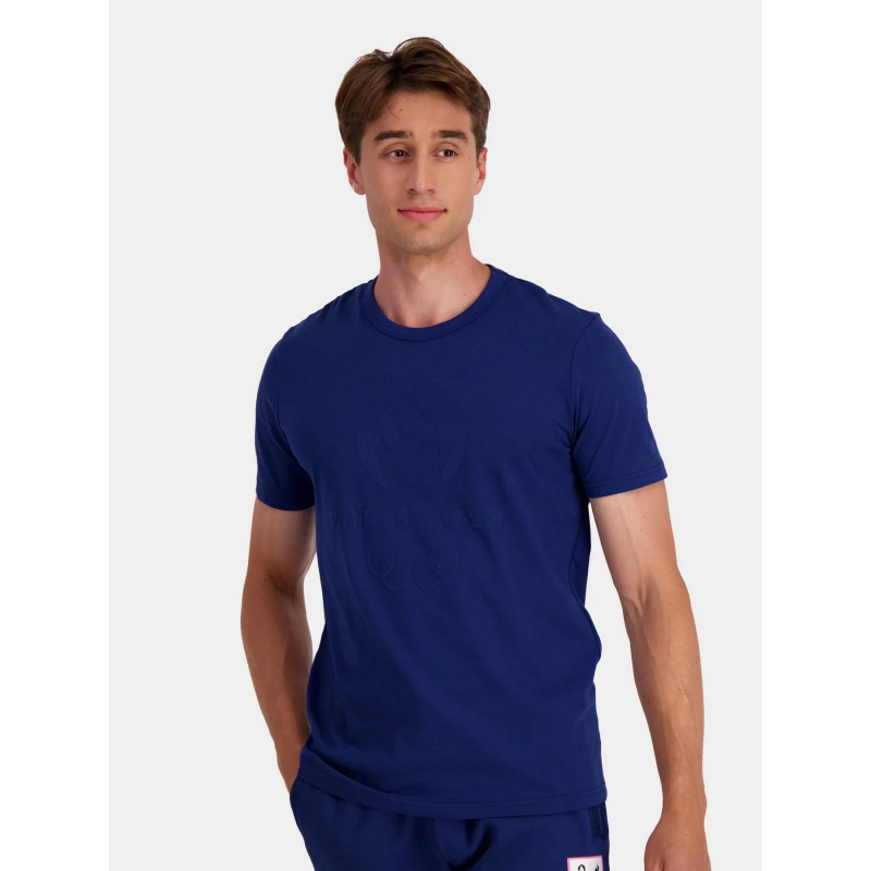 T-shirt JO paris 2024 bleu - Le Coq Sportif