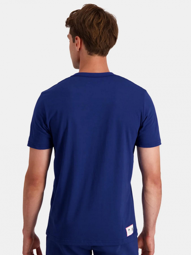 T-shirt JO paris 2024 bleu - Le Coq Sportif