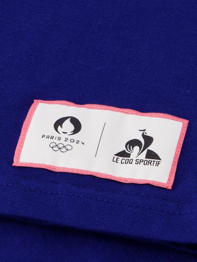 T-shirt JO paris 2024 bleu - Le Coq Sportif