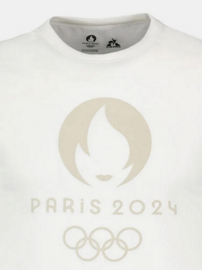 T-shirt JO paris 2024 blanc - Le Coq Sportif