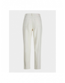 Jean mom taille haute lisbon blanc femme - Jjxx