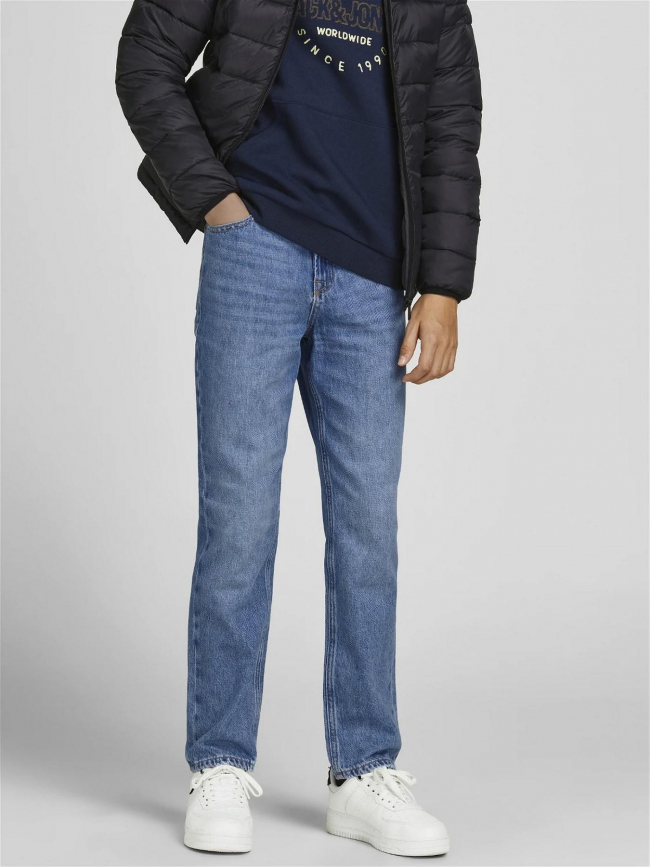 Jean droit clark original 023 bleu garçon - Jack & Jones