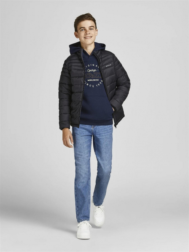 Jean droit clark original 023 bleu garçon - Jack & Jones