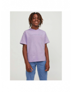 T-shirt star violet garçon - Jack & Jones