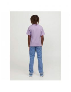 T-shirt star violet garçon - Jack & Jones