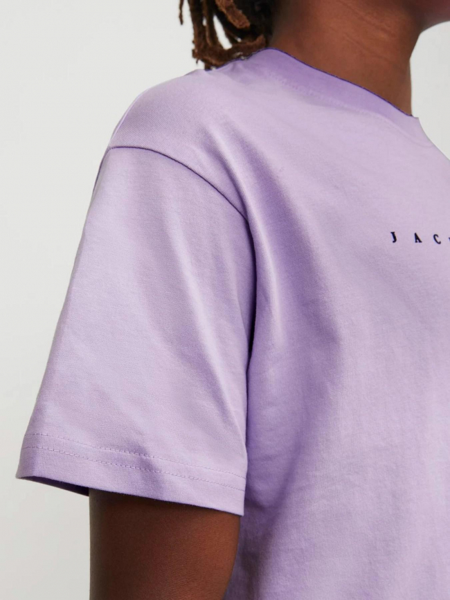 T-shirt star violet garçon - Jack & Jones