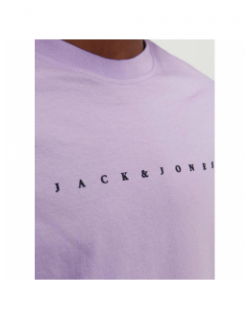 T-shirt star violet garçon - Jack & Jones