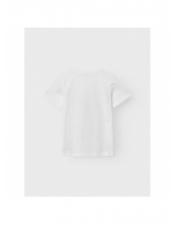 T-shirt tavik blanc garçon - Name It