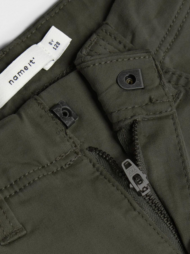 Pantalon cargo ryan kaki foncé garçon - Name It