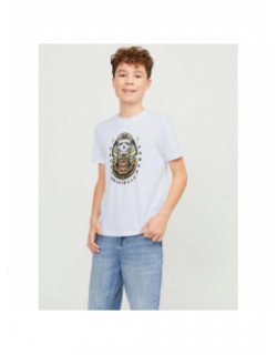 T-shirt heavens blanc garçon - Jack & Jones