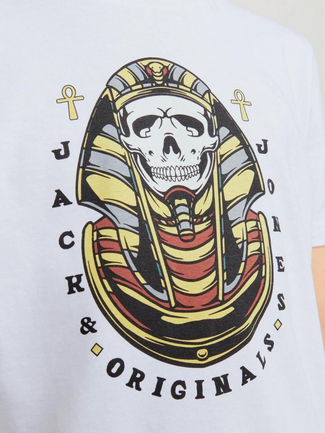 T-shirt heavens blanc garçon - Jack & Jones