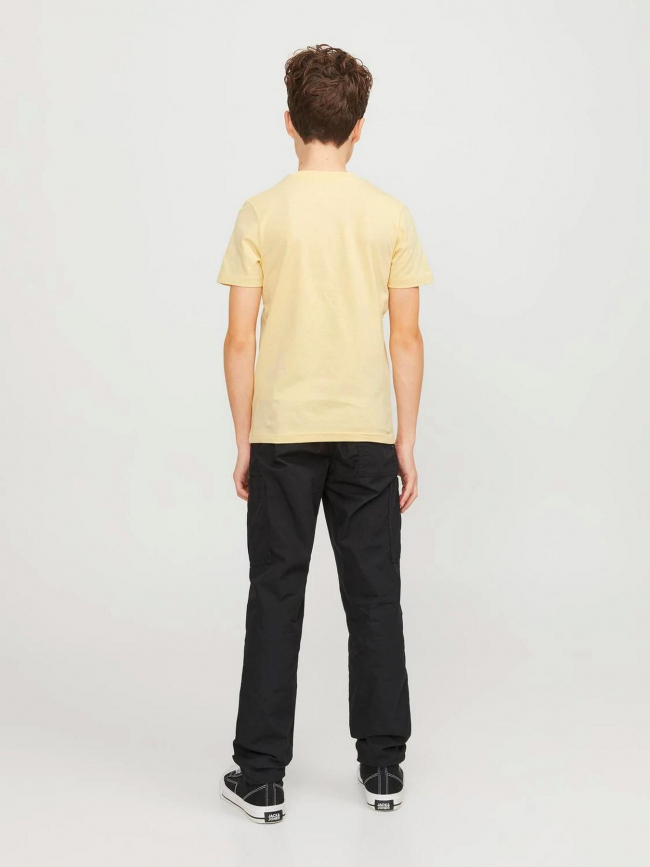 T-shirt heavens jaune garçon - Jack & Jones