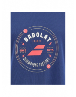 T-shirt de tennis exercise graphic bleu garçon - Babolat