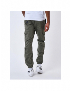 Jogging cargo multi-poches kaki homme - Project x Paris