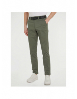 Pantalon slim fit modern twill kaki homme - Calvin Klein