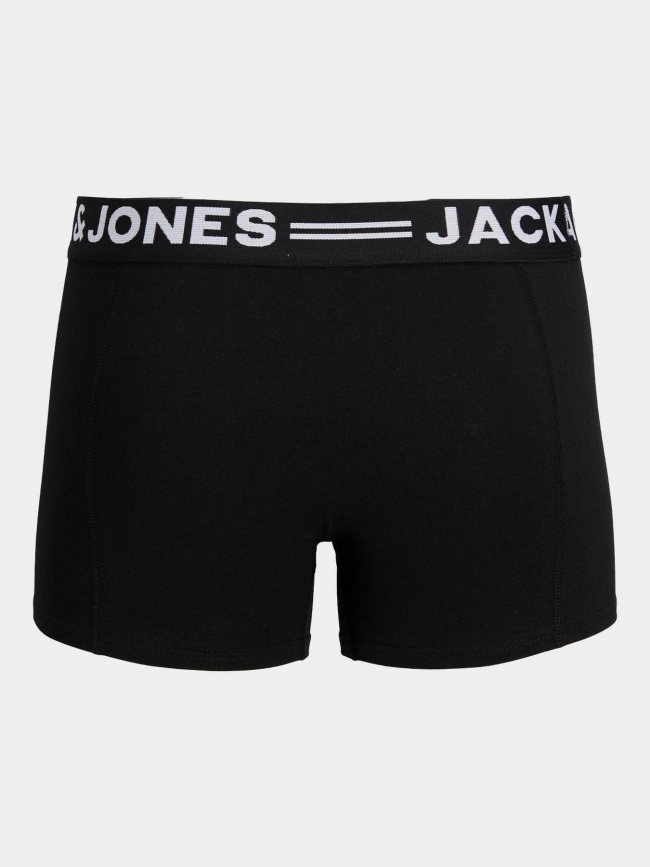 Pack 3 boxers sense noir homme - Jack & Jones