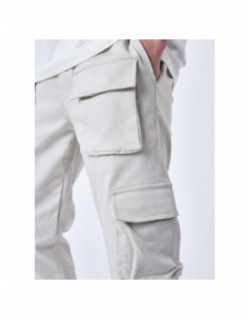 Pantalon multi-poches beige homme - Project X Paris