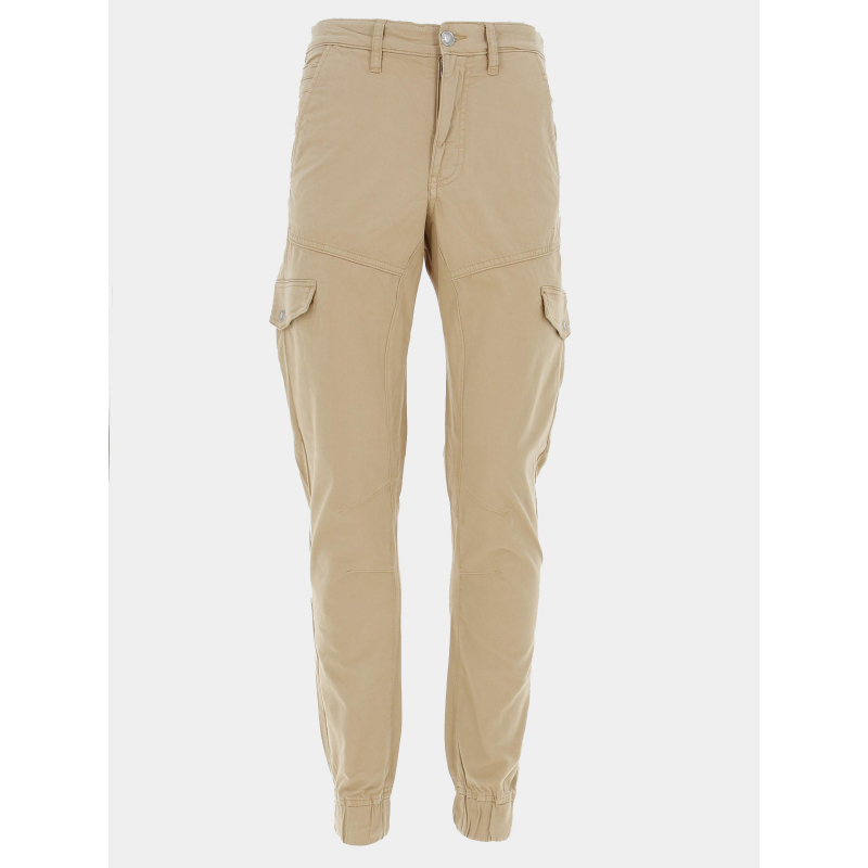 Pantalon cargo slim new kombat beige homme - Guess