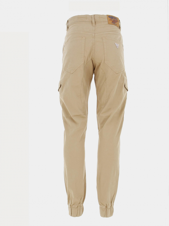 Pantalon cargo slim new kombat beige homme - Guess