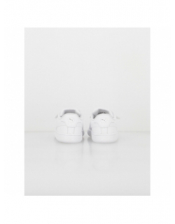 Baskets à scratch smash 3 blanc enfant - Puma