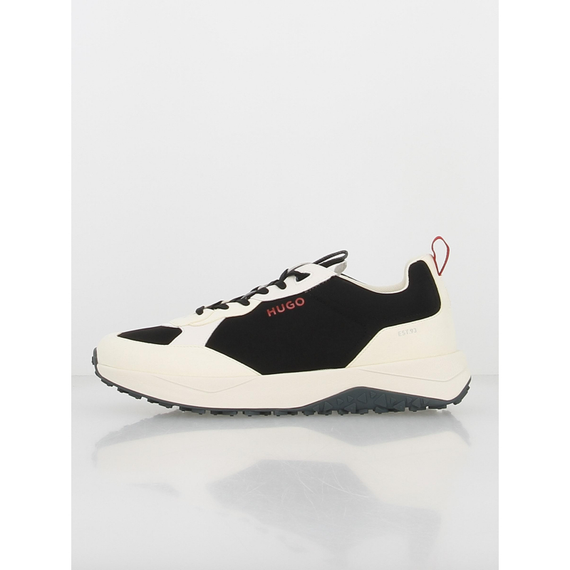 Baskets kane runn noir blanc homme - Hugo