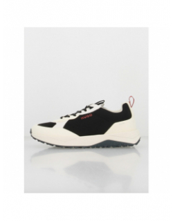 Baskets kane runn noir blanc homme - Hugo