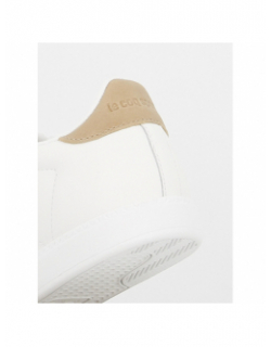 Baskets en cuir courtset 2 blanc - Le Coq Sportif