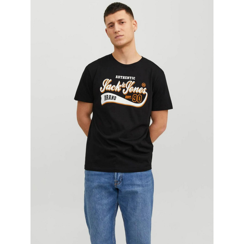 T-shirt essential logo noir homme - Jack & Jones