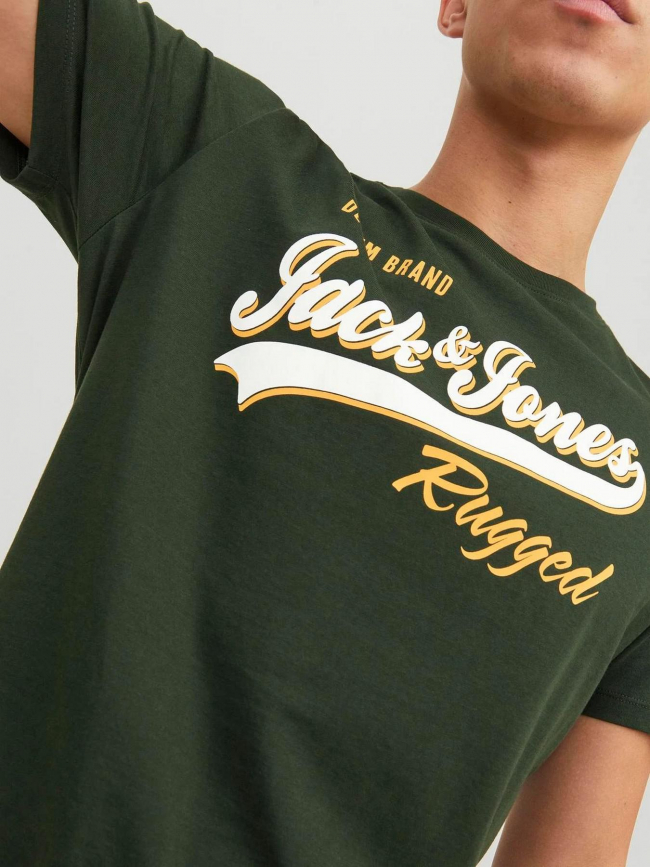 T-shirt essential logo vert homme - Jack & Jones