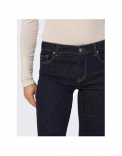 Jean droit alicia bleu marine femme - Only