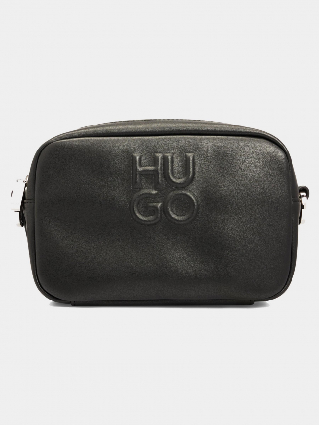 Sac bandoulière bel noir femme - Hugo