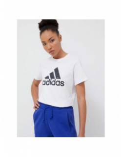 T-shirt logo animal blanc femme - Adidas