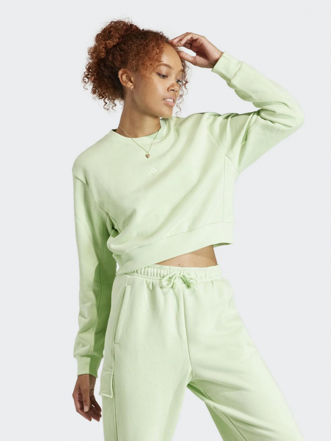 Sweat crop ample all szn vert femme - Nike